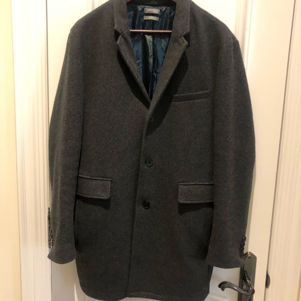 Michael Kors Men’s Slim Fit Wool Blend Coat